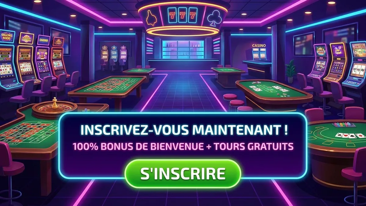 Inscription avec bonus